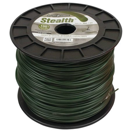 STENS Silver Streak Stealth Trimmer Line Replaces .105 5 Lb. Spool, 380-144 380-144